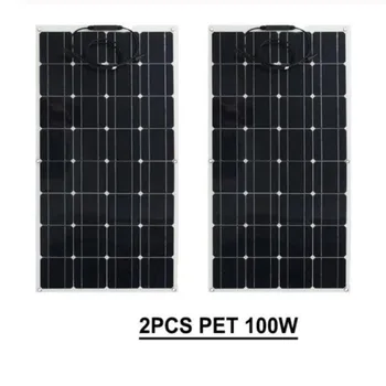 Špecializujúca sa na výrobu 100 w flexibilný solárny panel,mono solárny bunky,s semi-soft výkon