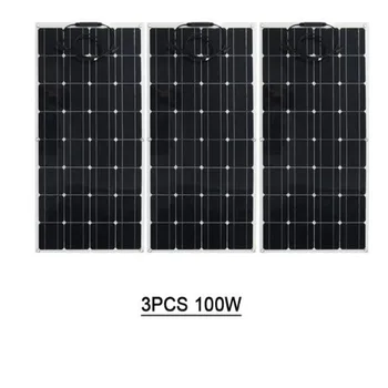 Špecializujúca sa na výrobu 100 w flexibilný solárny panel,mono solárny bunky,s semi-soft výkon