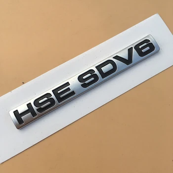 ŠPORT Znak pre Pozemné Range Rover SV Autobiografie Objav HSE Luxusné SCV6 SDV6 SDV8 Si4 Bar Odznak Auto Styling batožinového priestoru Nálepky