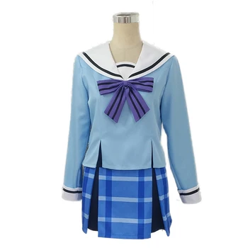 Šťastný Cukru Život Cosplay Kostým Anime Cosplay Koube Shio Cosplay Ženy Kostým Dievčatá Školské Uniformy Námorník Vyhovuje