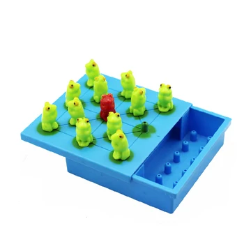 Žaba Peg Solitaire Mozgu Logická Hra, Puzzle Box Pt Educatif Enfant Deti Hračky Pre Dievčatá Chlapci 2 4 5 6 7 Rokov