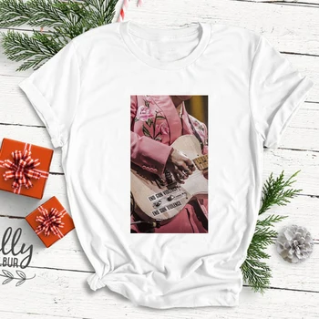 Ženské Ženy Tričko Harajuku T-Shirt Jemné Linky Lásku na Tour Tričko Krátky Rukáv T-Shirts Hip Hop Harry Styles Ženy T-shirts