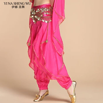 Ženy, Brušný Tanec Kostým, Nohavice Bollywood Orientálna Nohavice Indický Tanec Štádium Oblečenie Praxi Brušného Tanca Nohavice