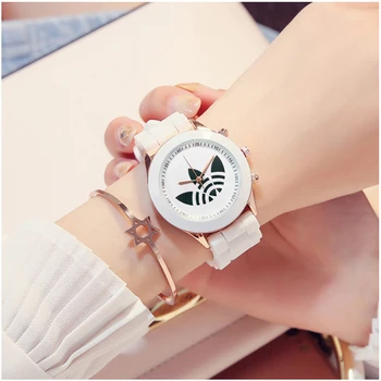 Ženy Hodinky Krém Candy Farby Náramkové hodinky kórejský Silikónové Jelly Hodinky Reloj Mujer Hodiny Dámy Študent hodinky pre ženy, hodinky