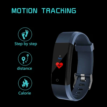 Ženy Inteligentné Hodinky Zdravie Monitor Tepovej frekvencie/Tlak Krvi/Krokomer Bluetooth Mužov Smartwatch Nepremokavé Športové Náramok