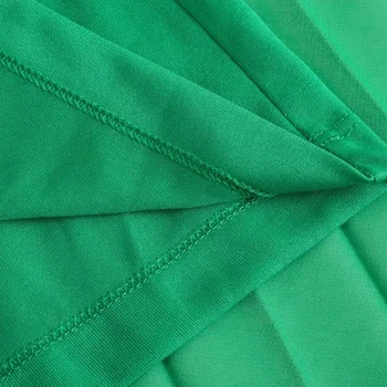 ženy lete kaskádové skladaný zelená za dlhé šaty s pásom 2020 módne dievča vysoký pás lomka krku šatka dlhé šaty femme